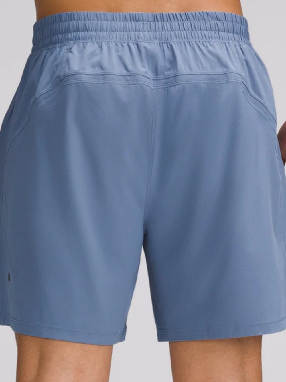 lululemon athletica Pace Breaker Short in Navy Blue - Picture 3 of 4